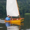 Segelausbildung der Optimisten auf der Talsperre Kriebstein