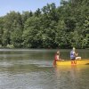 Segelausbildung der Optimisten auf der Talsperre Kriebstein